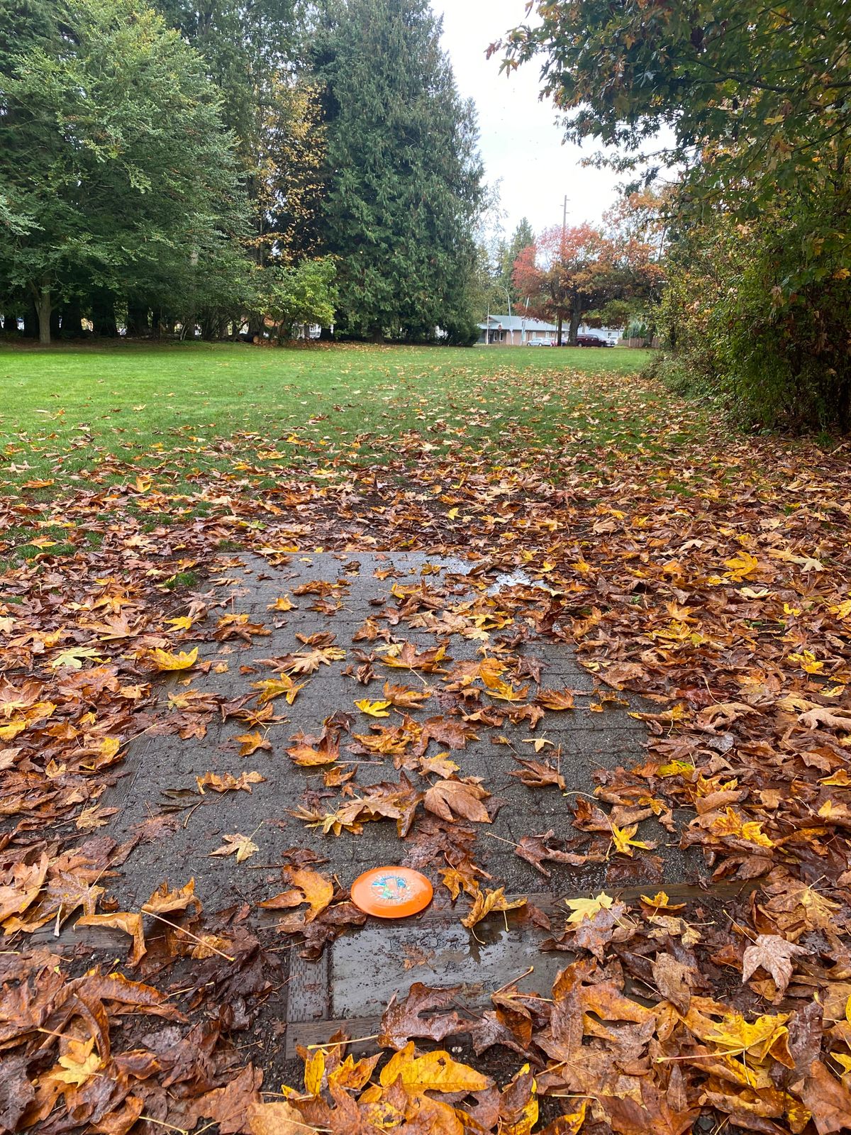 Hole 3 in October.