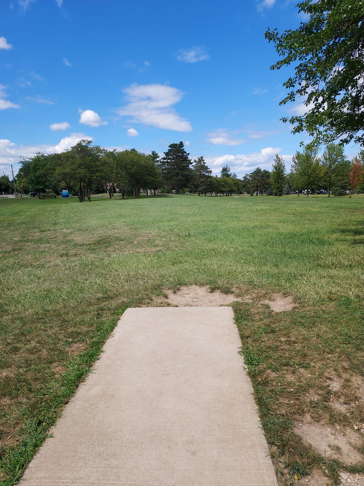 Hole 17 from the tee