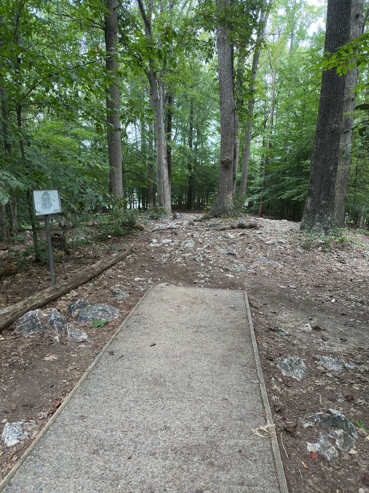 Hole 2 red tee