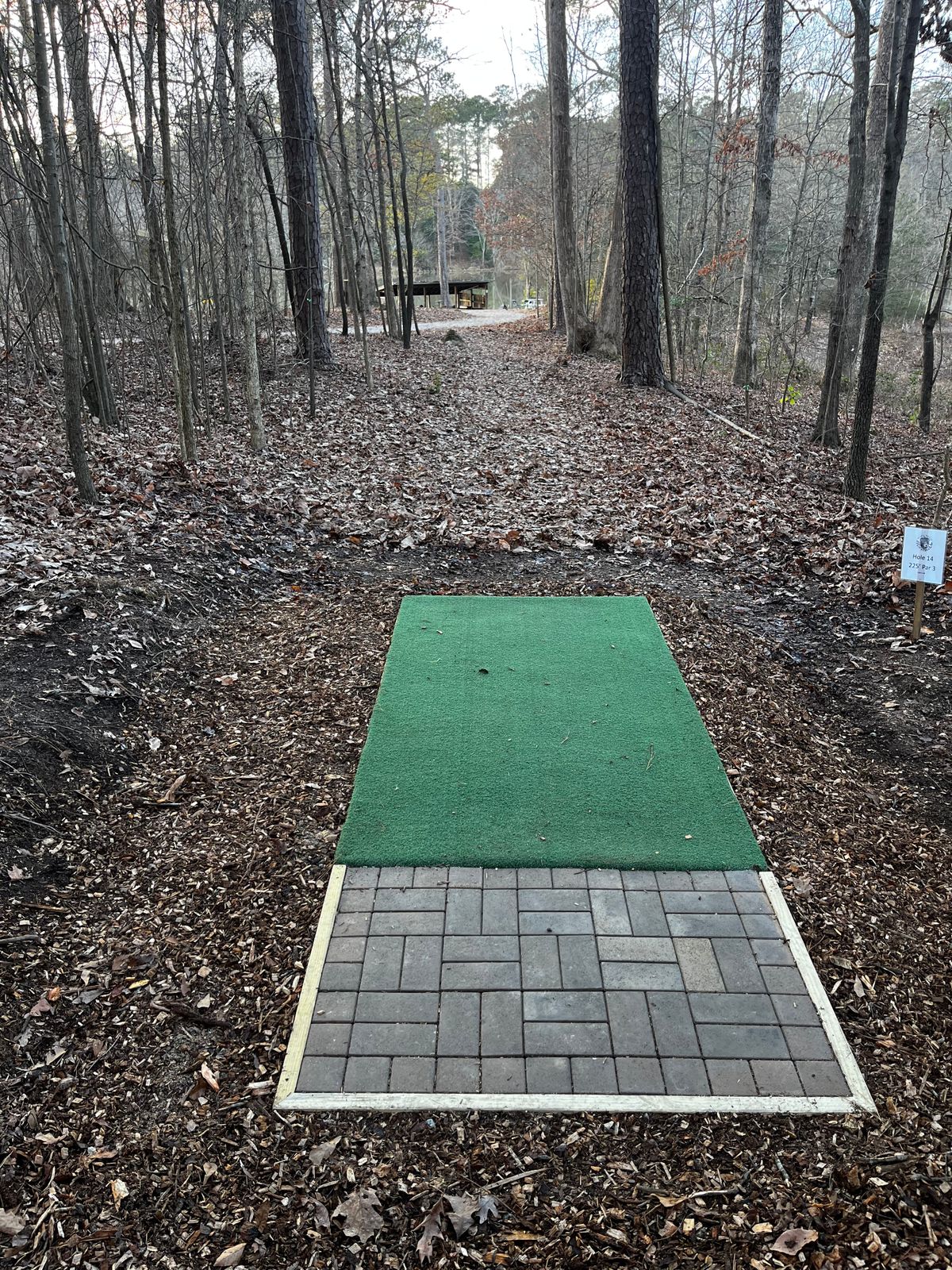 Updated tee pads with paver extensions