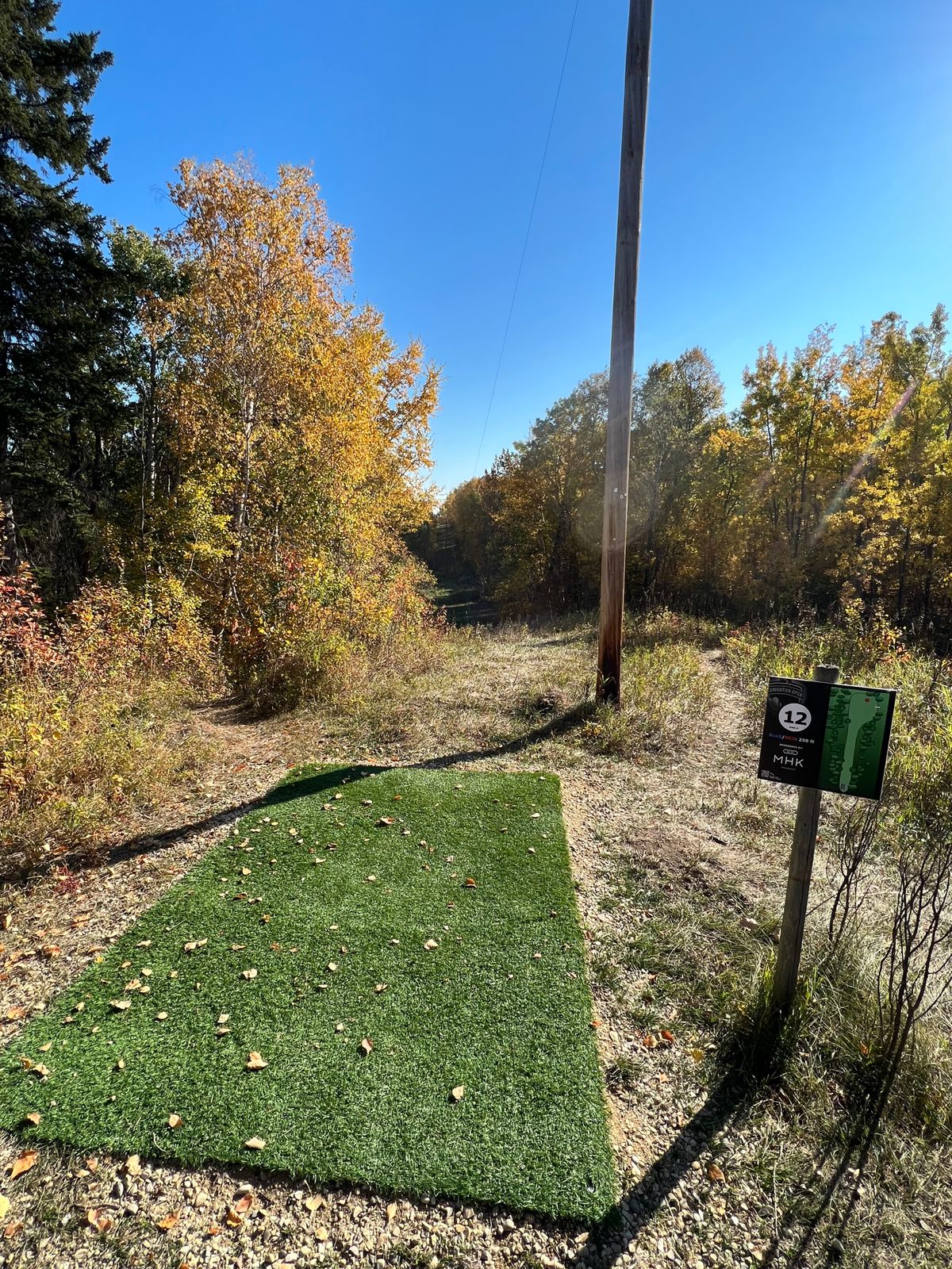 Hole 12 Tee Pad