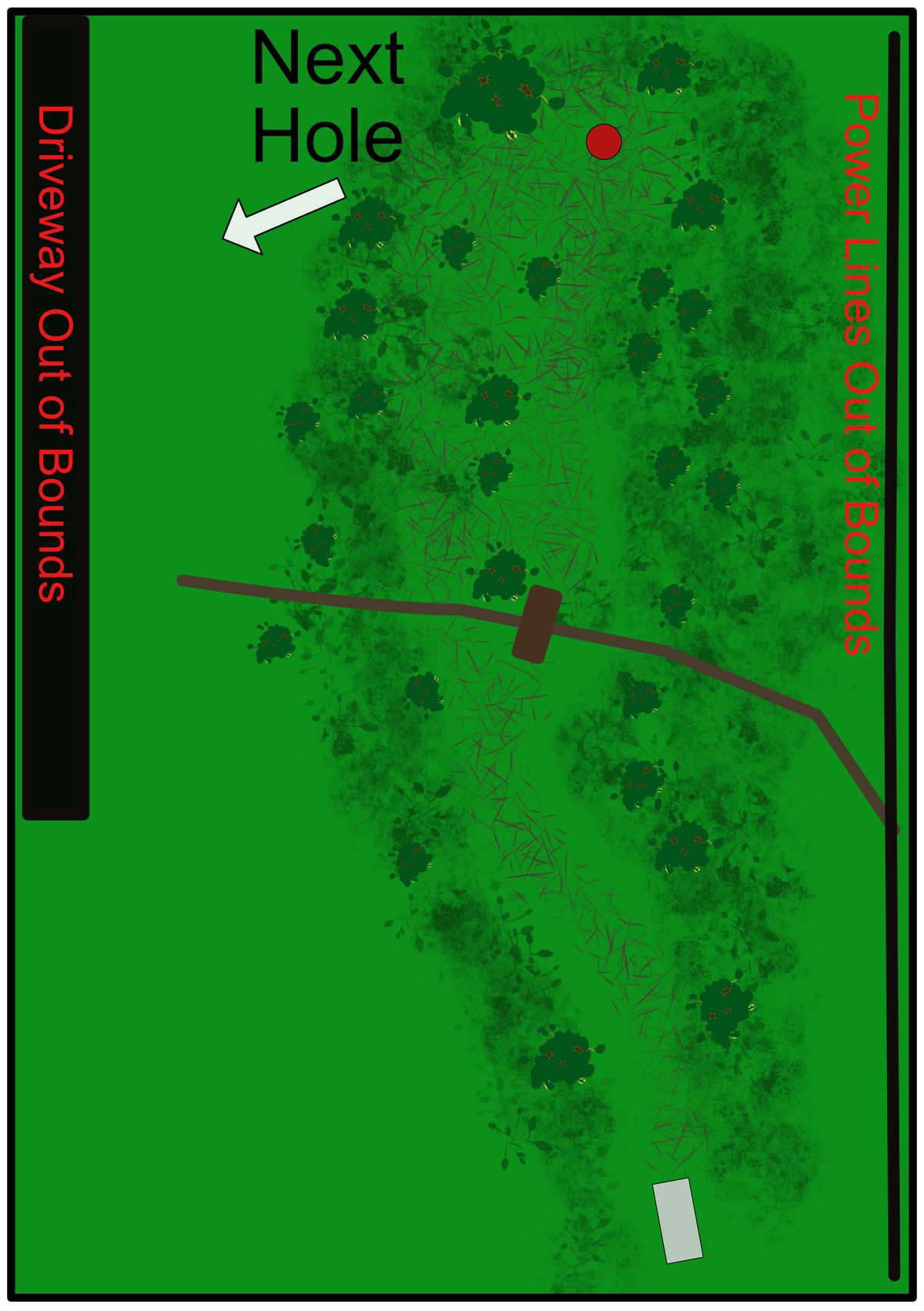 Hole 16 Map