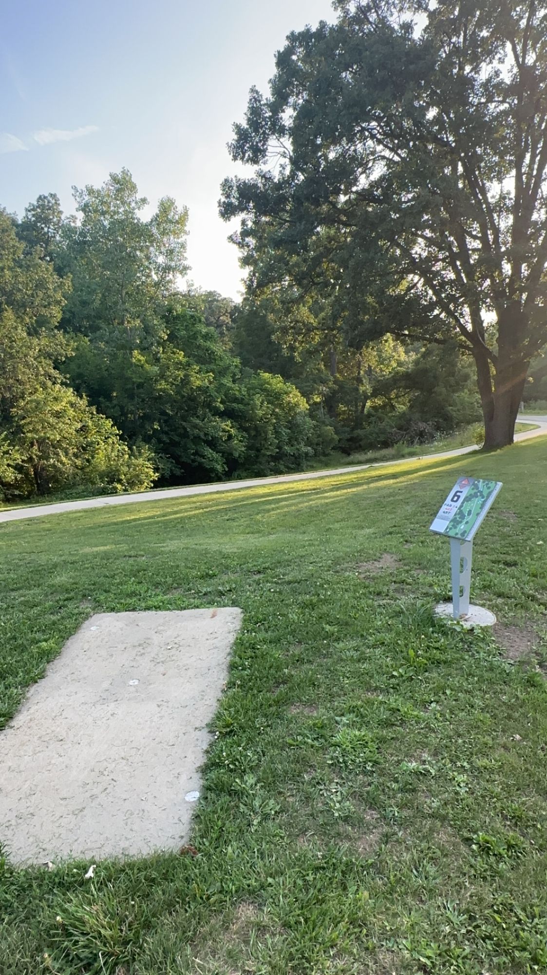 Hole 6 tee