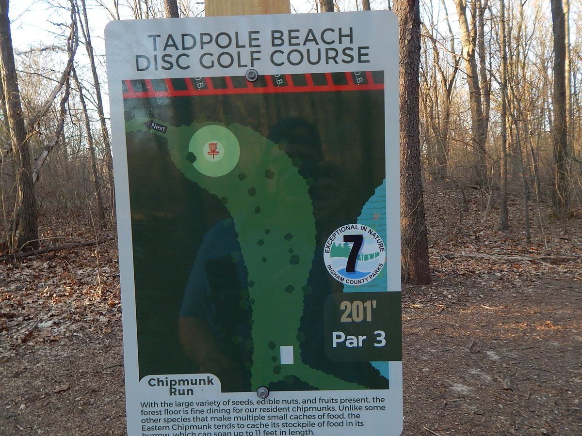 Hole 7 sign
