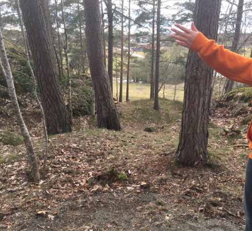 Hole #10 downhill