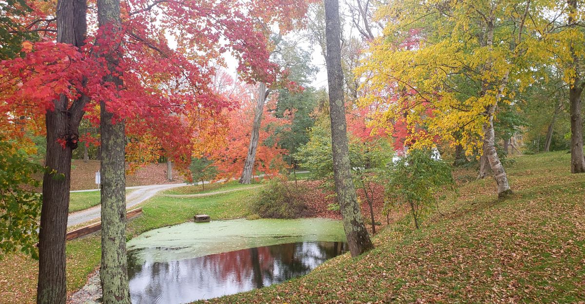 Clifton House in the fall.