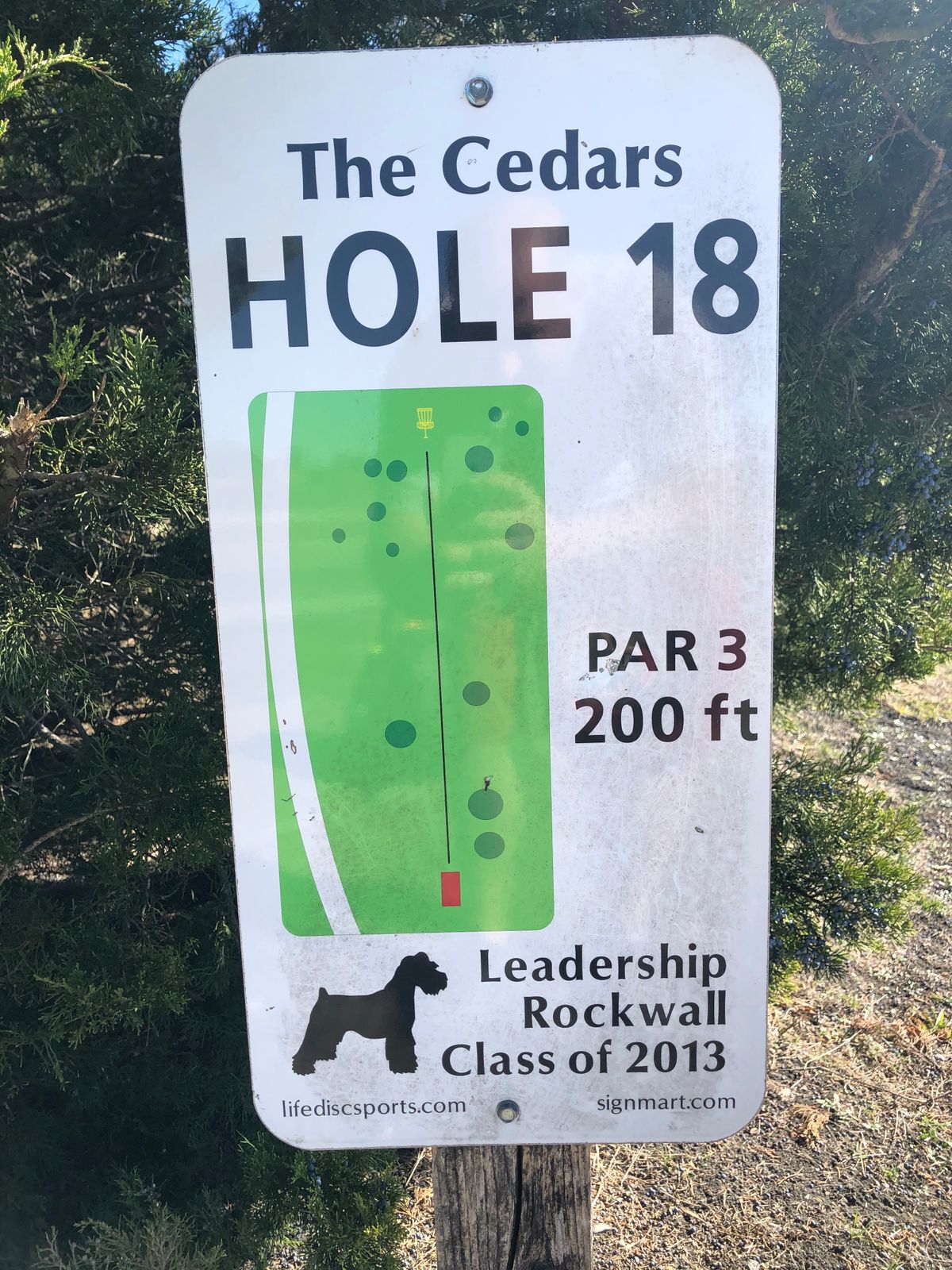 #18 sign