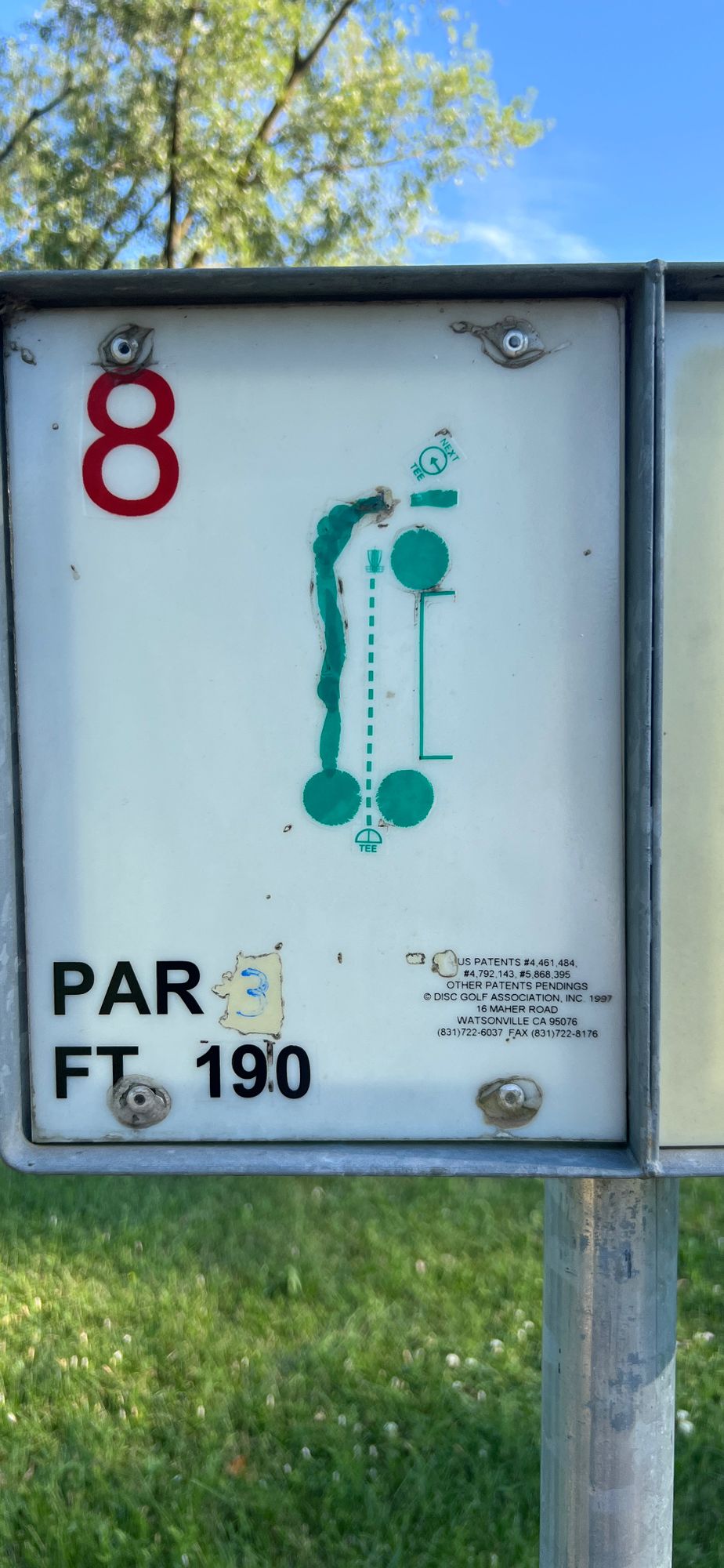Hole 8 - June 2024