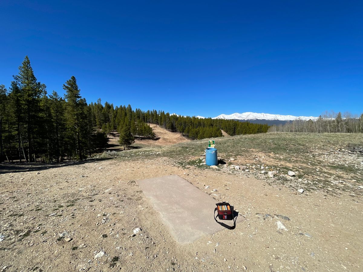 Hole 1 tee pad