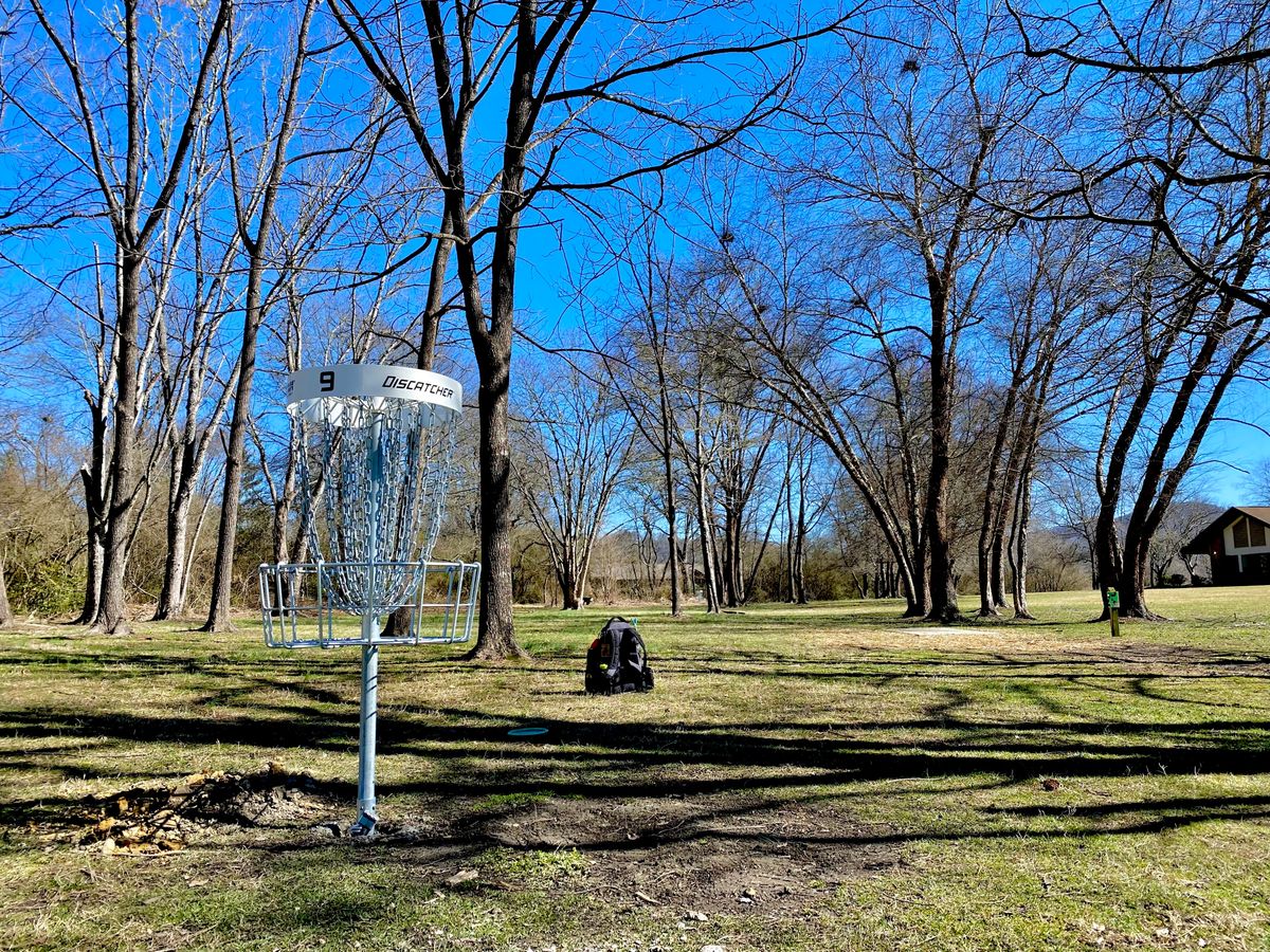 Hole 9 basket