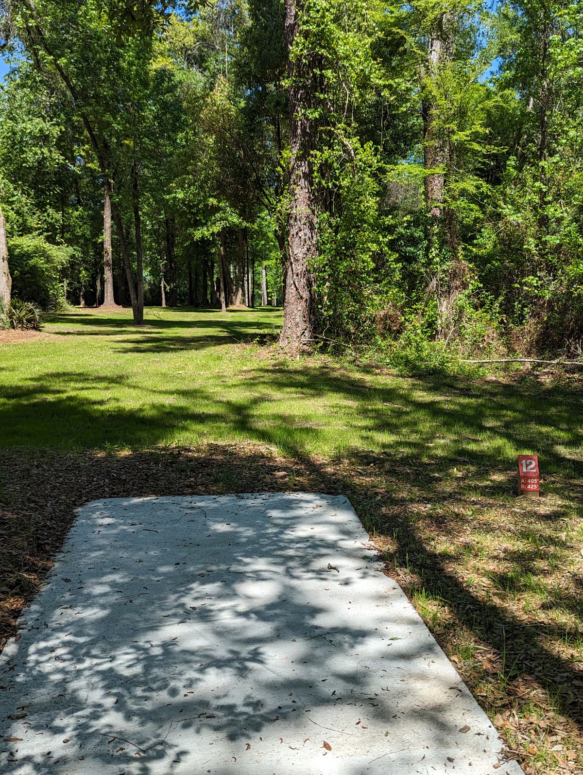 Hole 12 Red Pad