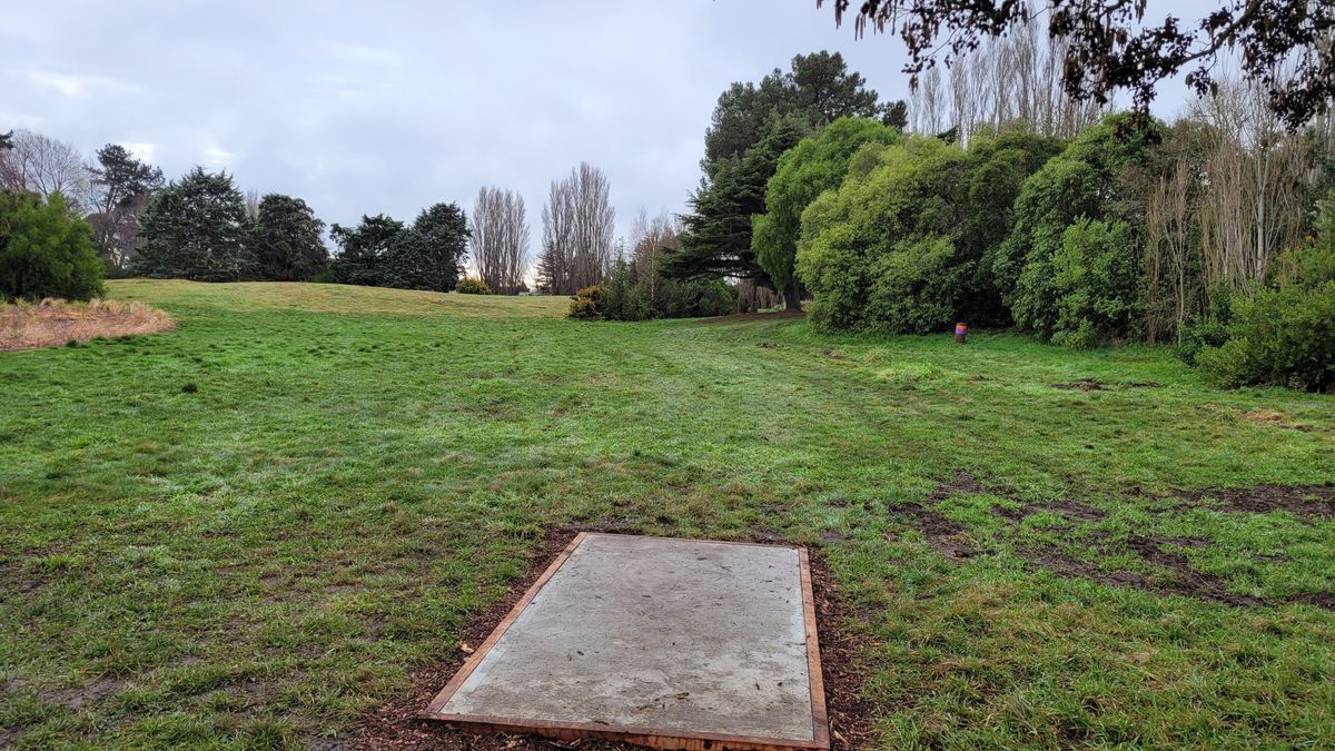 Hole 9 Teepad