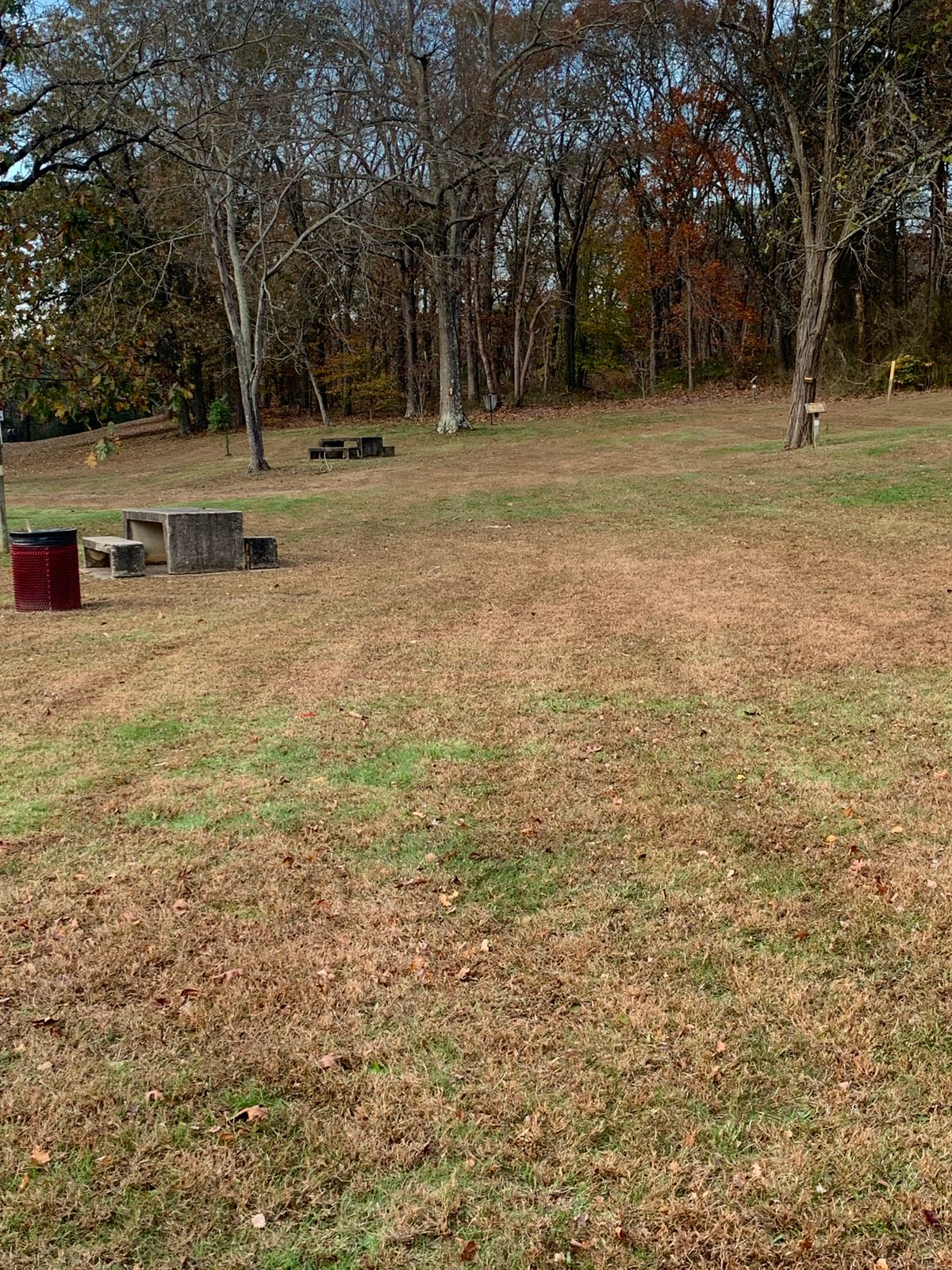 First hole