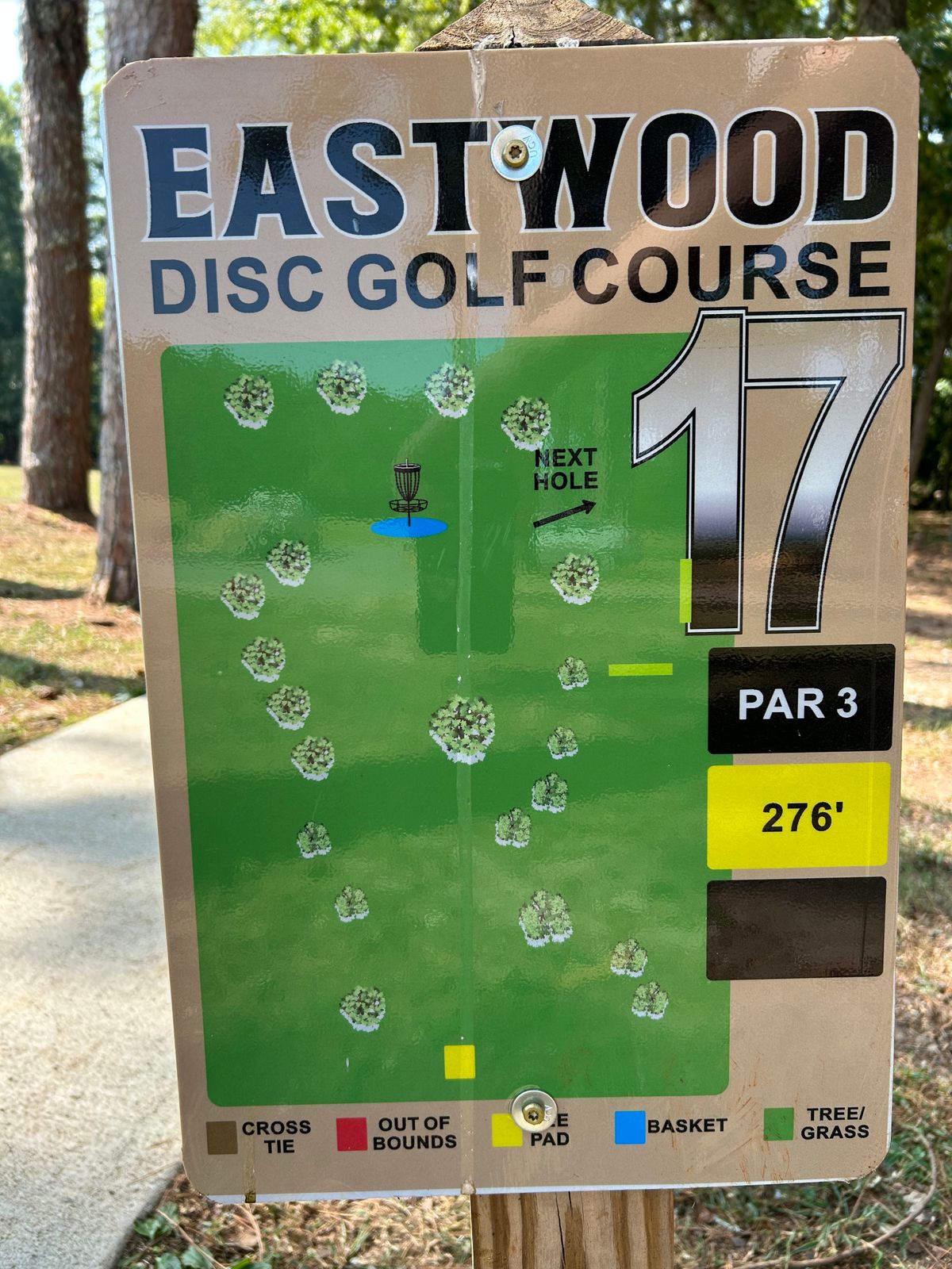Hole 17 Sign