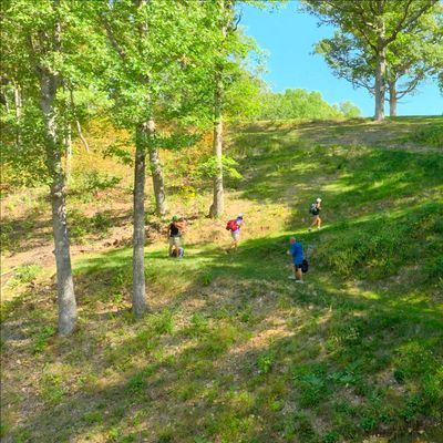 Can you become King of the Hill? Where will your disc land on the switchbacks on hole 12?