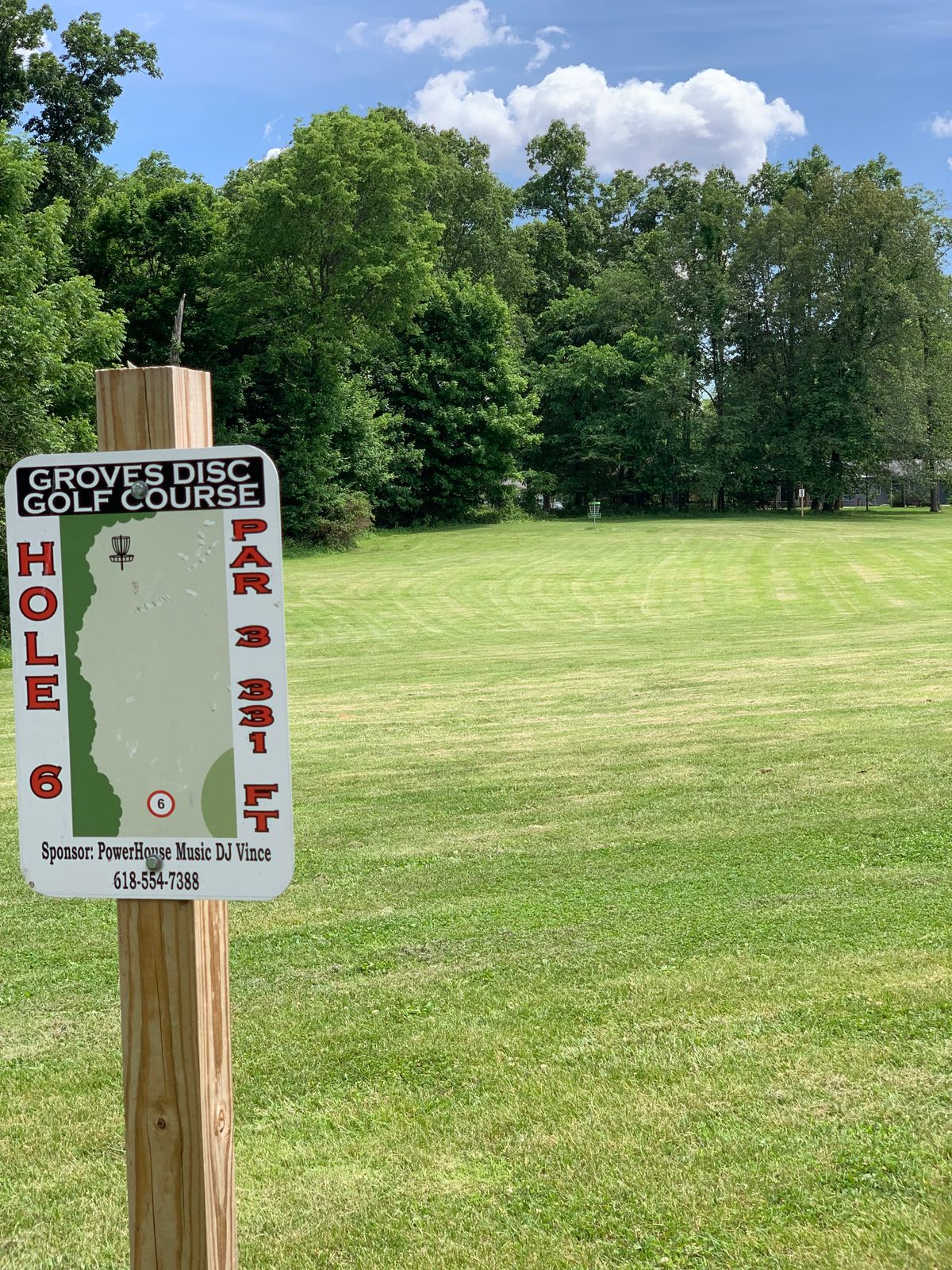 Hole 6 tee pad
