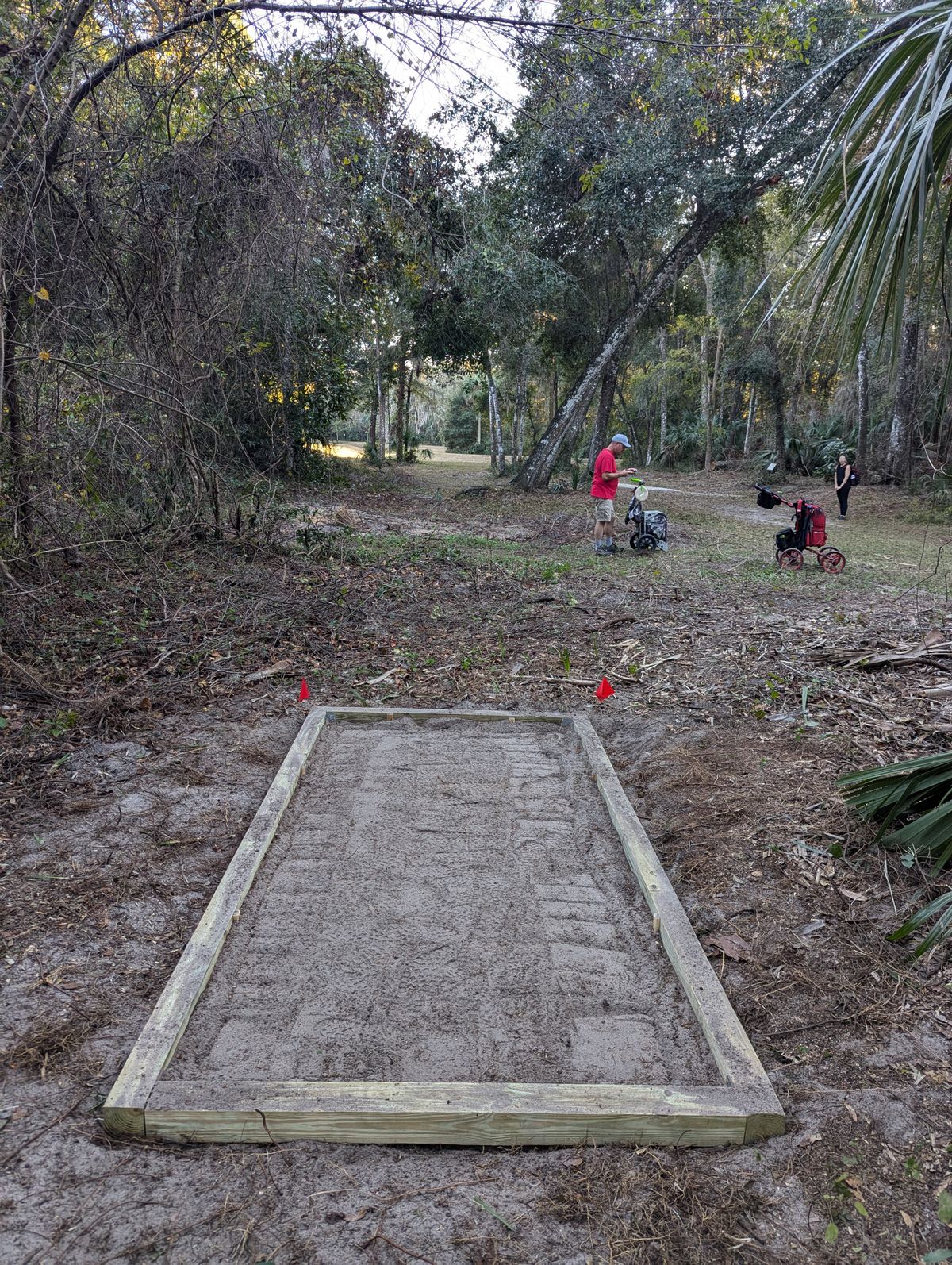 23 new short pad 420ft par 4