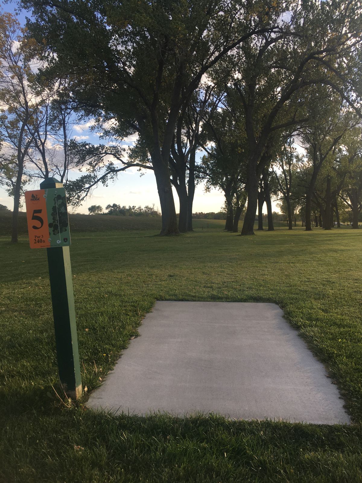 Hole #5- 240’