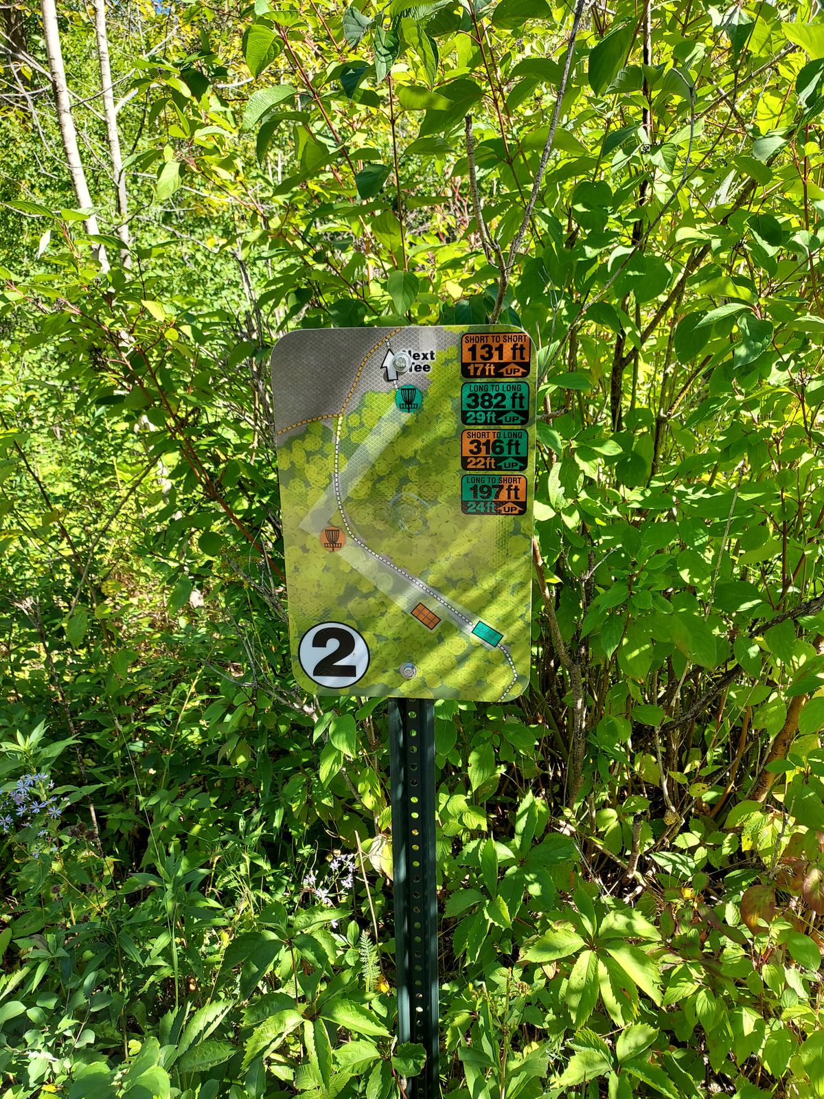 Hole 2 TeeSign