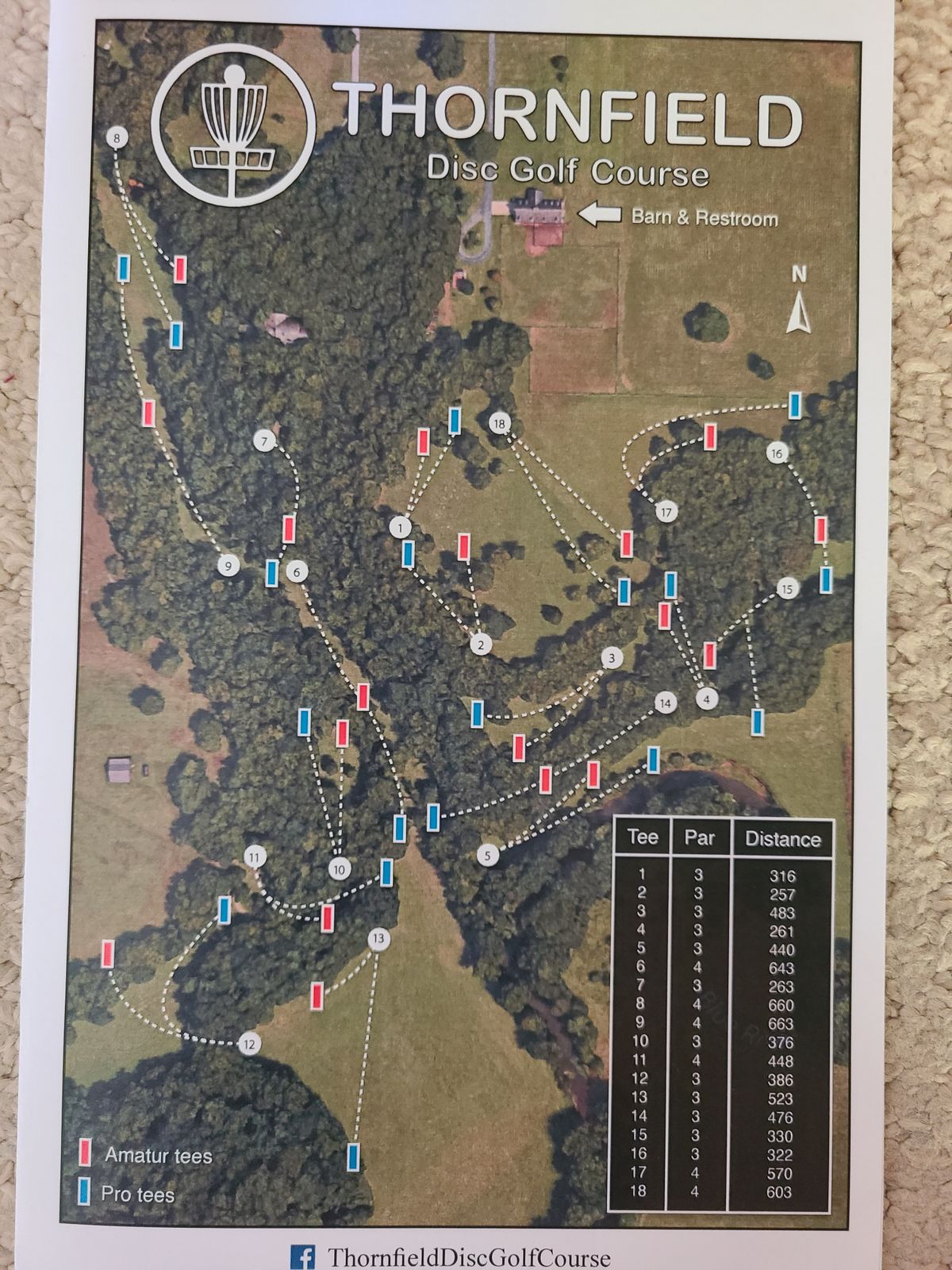 Thornfield Charity Disc Golf Course