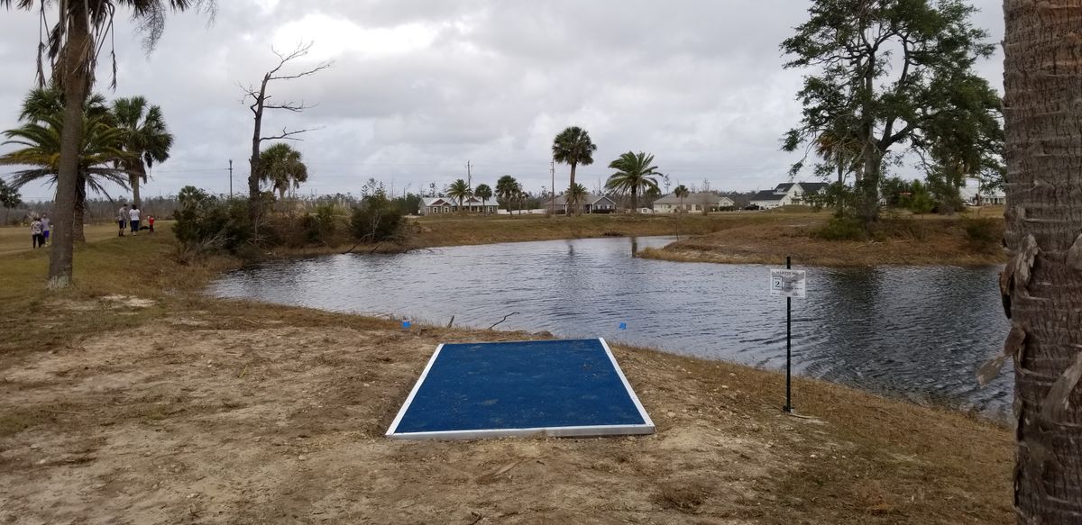 Hole 2 Blue Tee Box