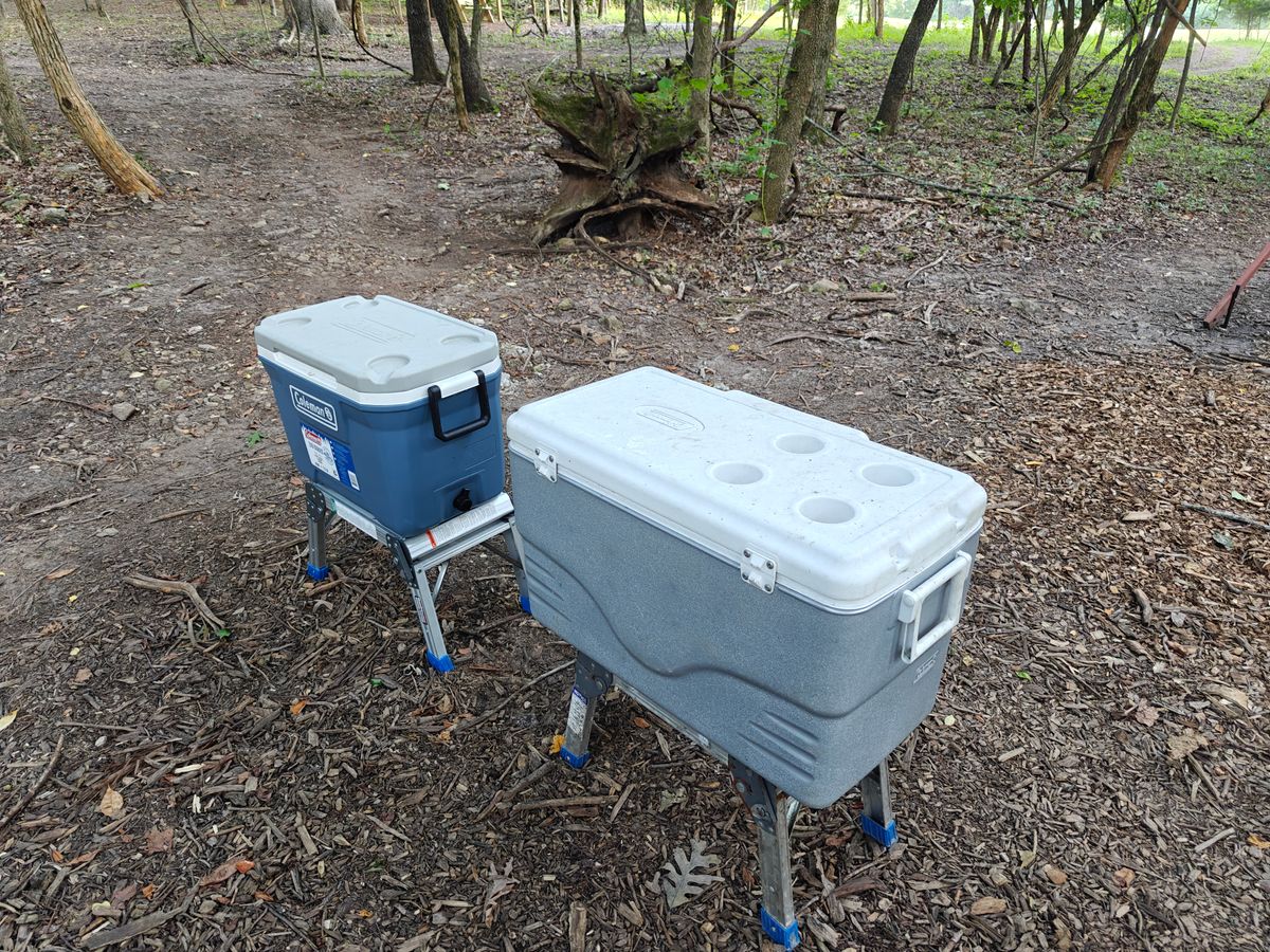 Free water on 90°+ day