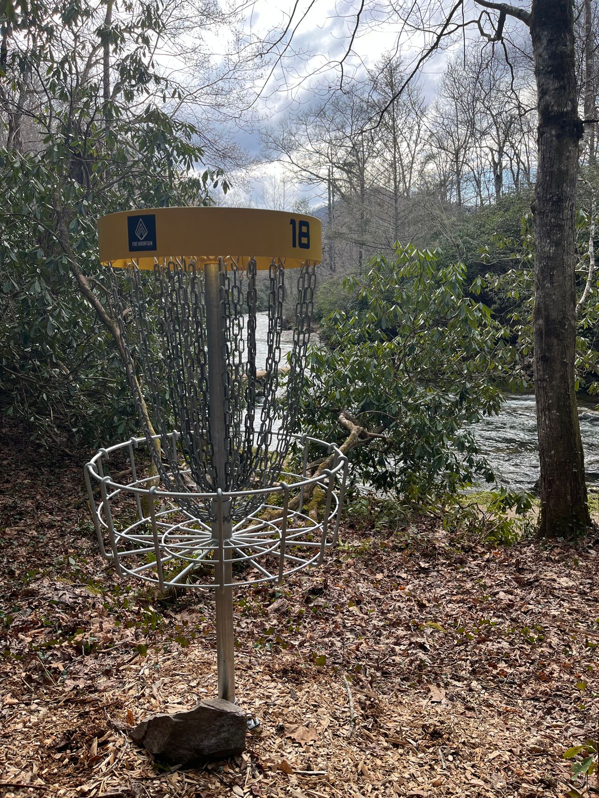 Hole 18 green