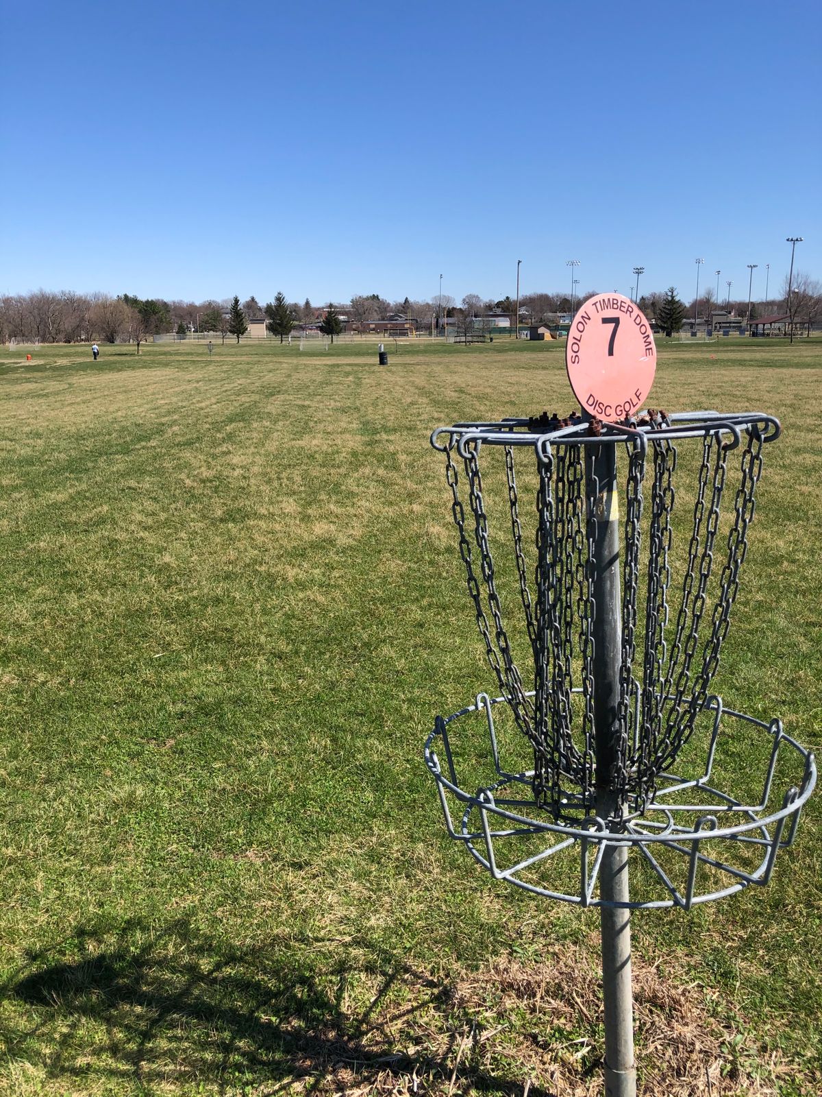 Hole 7 looking back from pin
