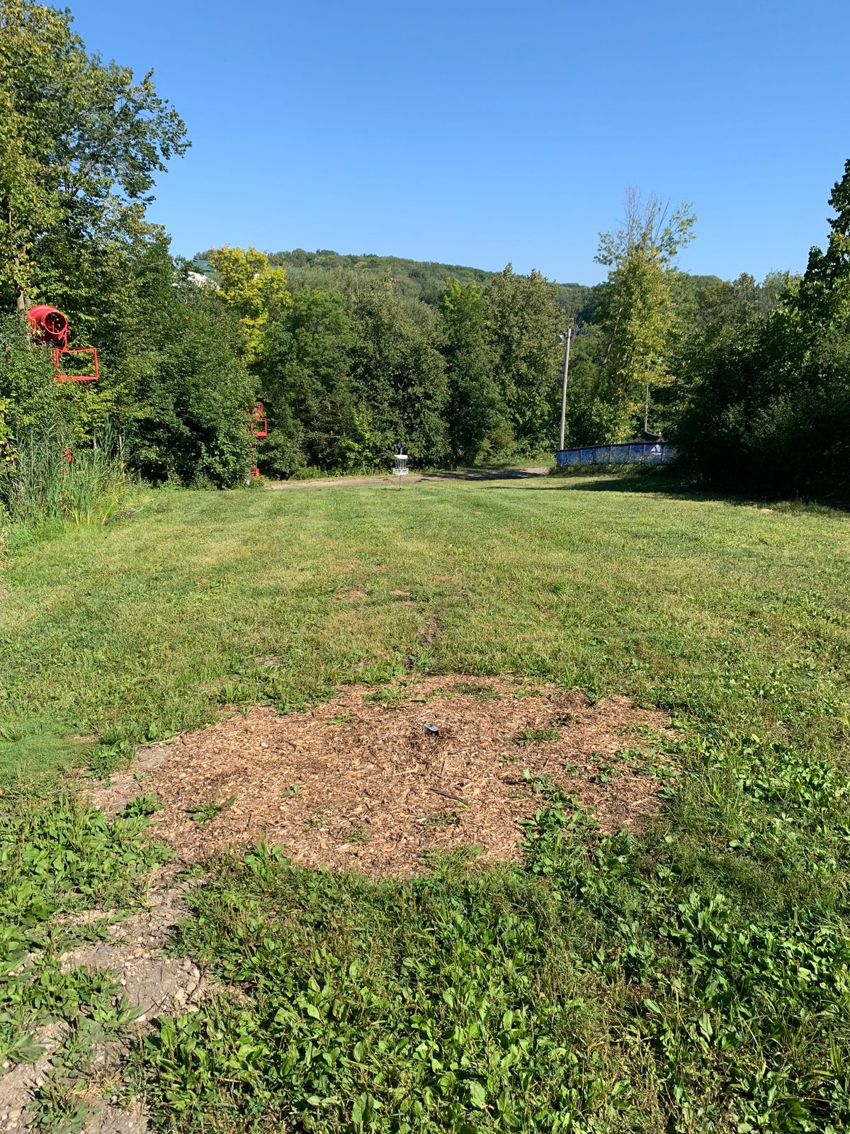 Hole 6 added pin location. Further down the hill.