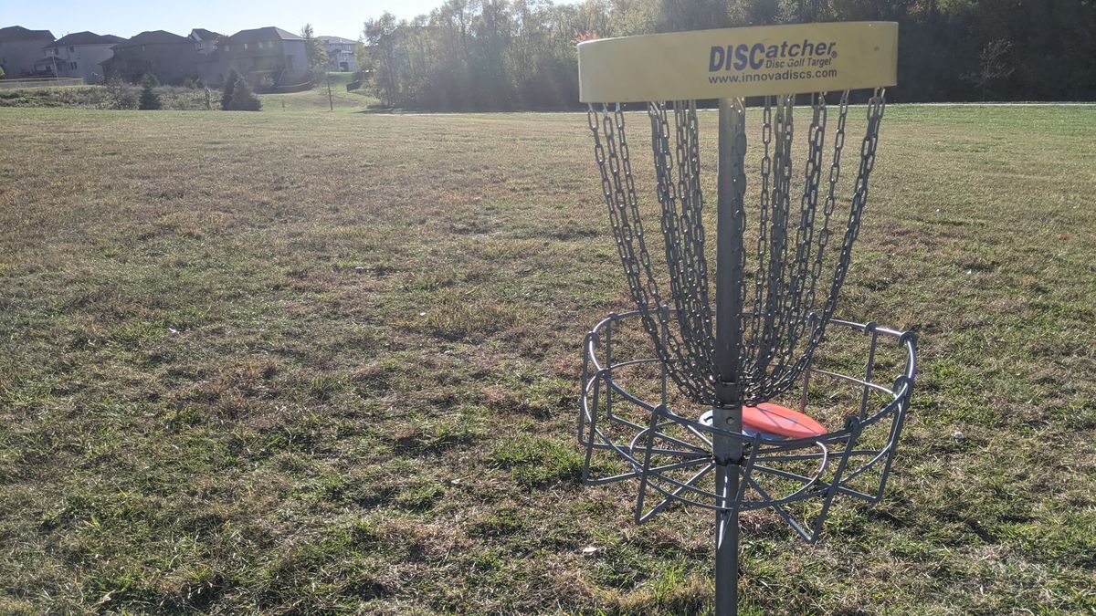 Basket #1.  Looking towards Hole #2.