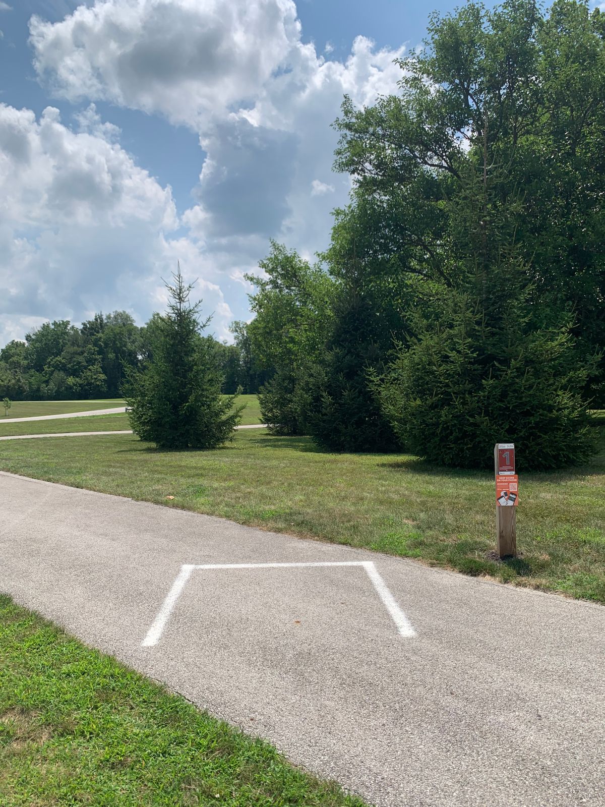 Hole 1 Tee Box