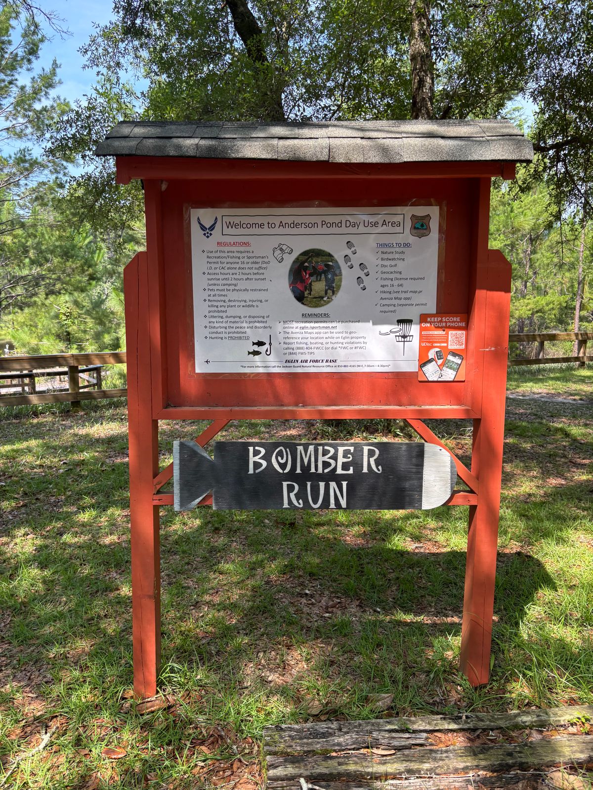 Course signage