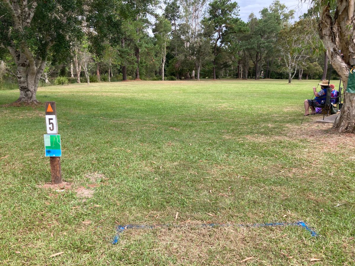Hole 5 tee