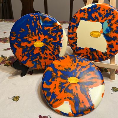 A few of the new discs Vibram released in the fall of 2021.