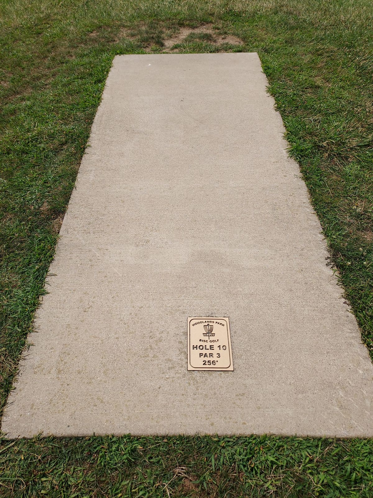 Hole 10 tee
