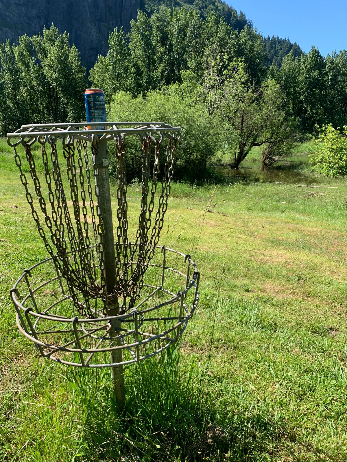 Basket 6 moved due to high water