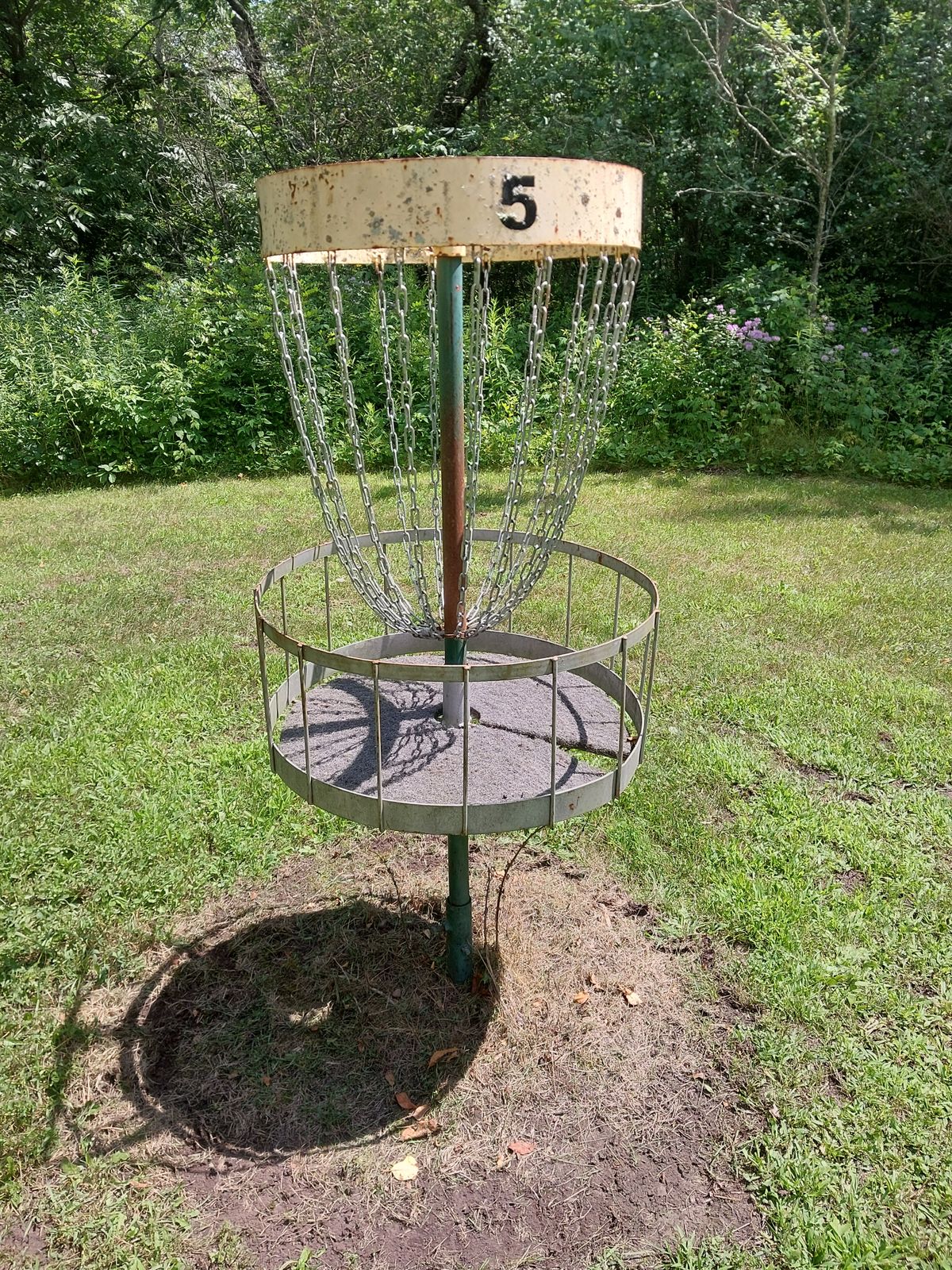 Very old baskets that have had some work done to them