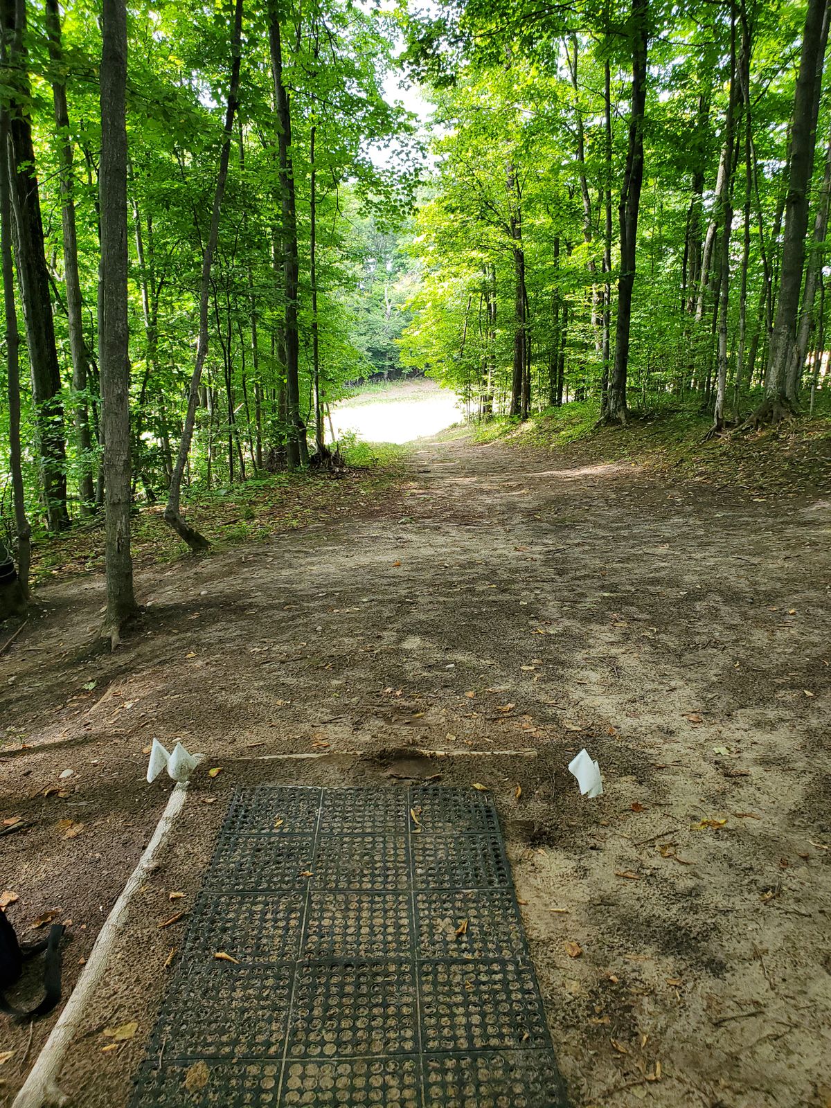 Hole 2 tee pad