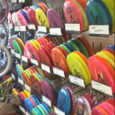 About 1 half of disc wall