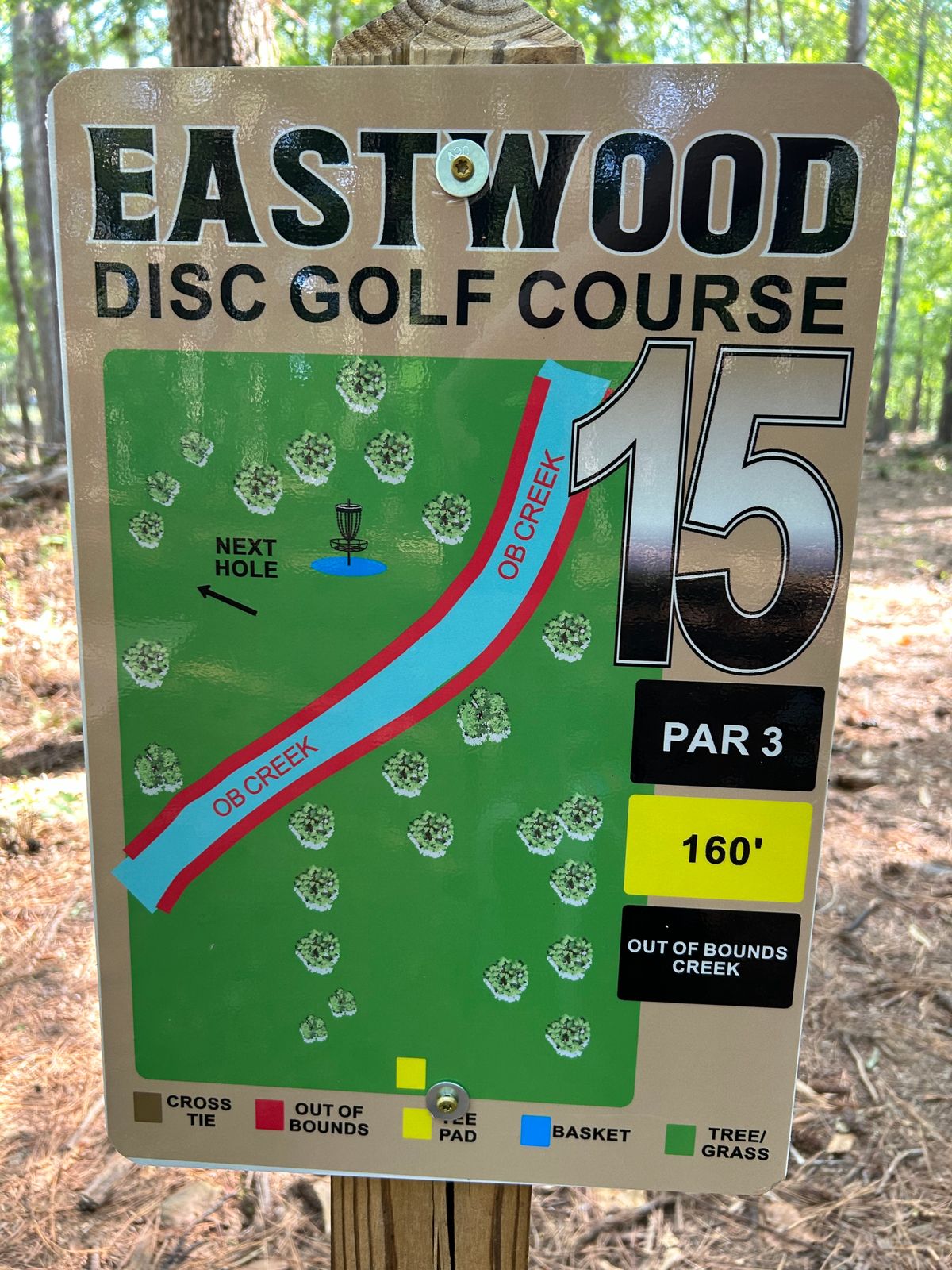 Hole 15 Sign