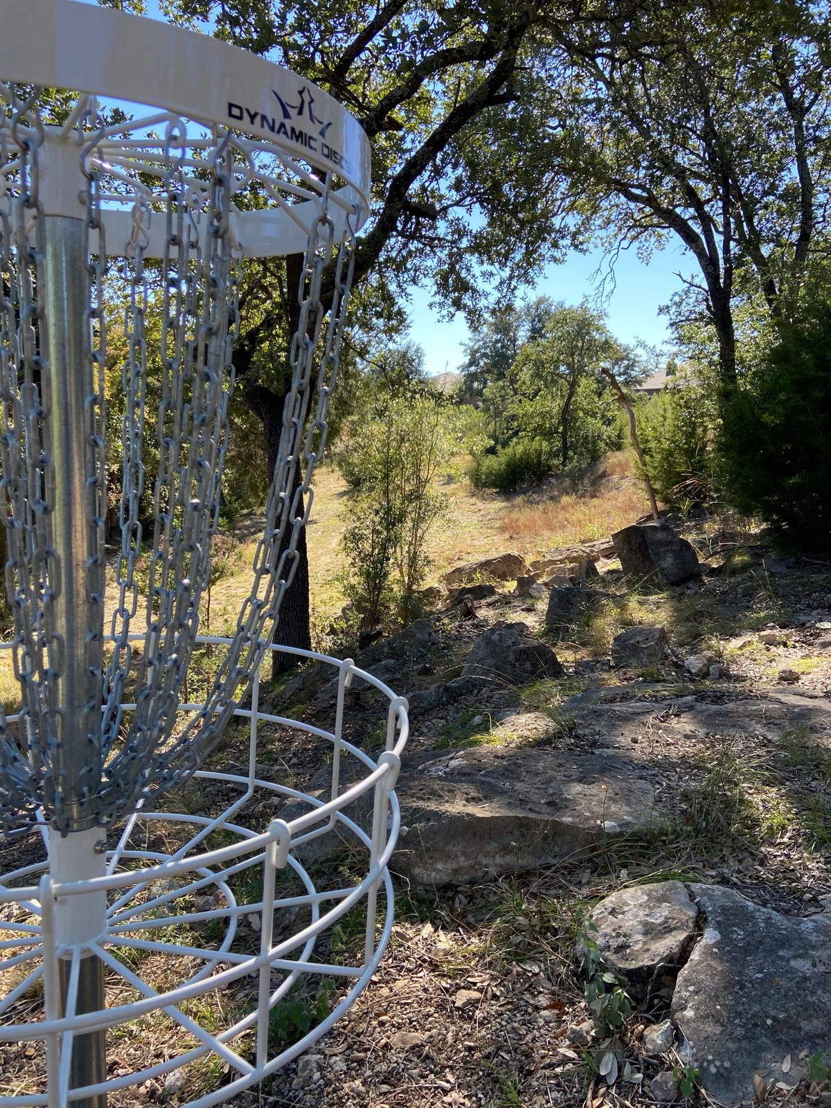 Look back down fairway on hole 6