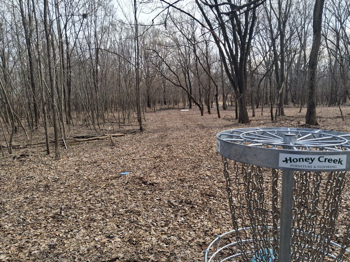 Hole 9 basket
