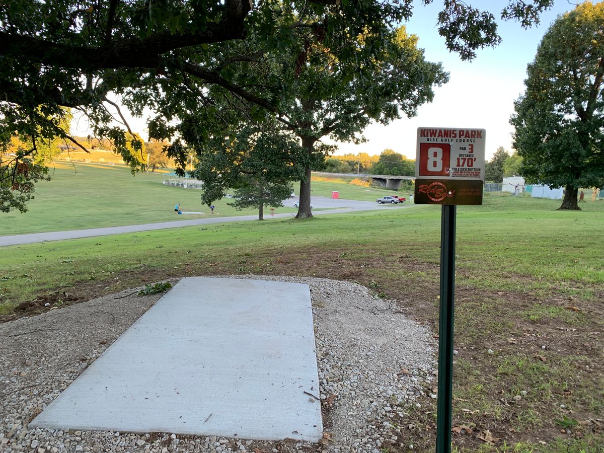 HOLE 17, sign is old