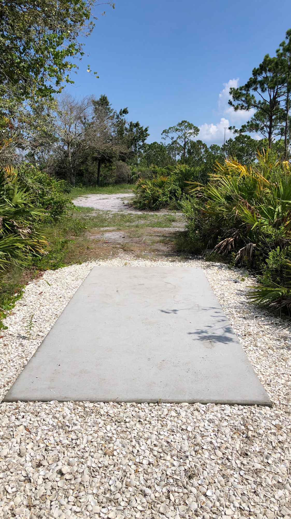 Hole #8 am pad