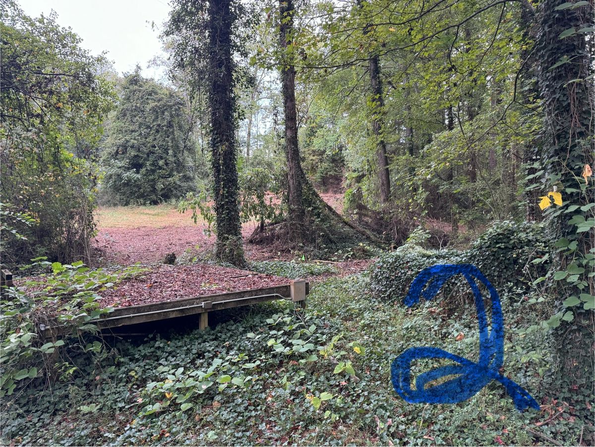 Hole 2 (11) during design phase on woodside