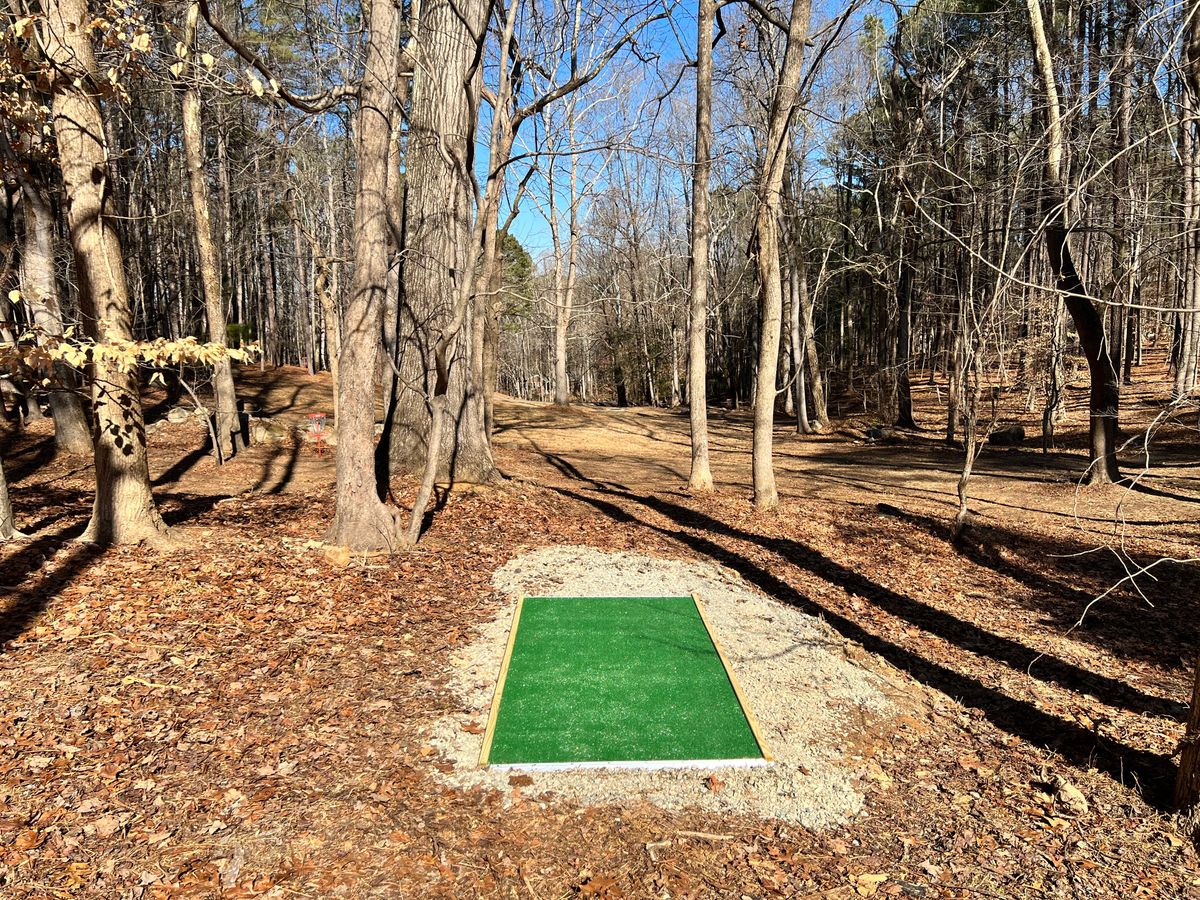 Tee box for hole 8