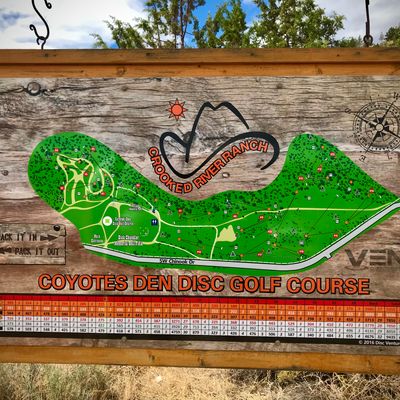 Do yourself a favor and take a clear picture of the course map.  You will need it!
