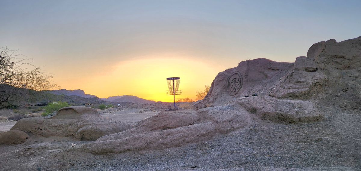 Hole 4 sand sculptures
