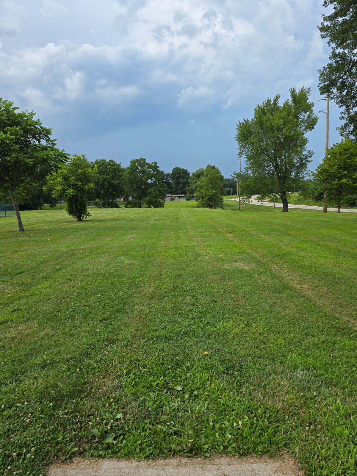 Hole 2 tee shot