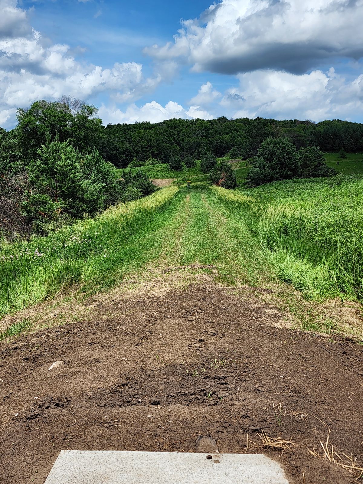View from hole 2 tee.